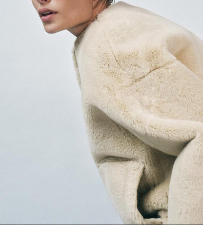 FAUX FUR JACKET GRACE