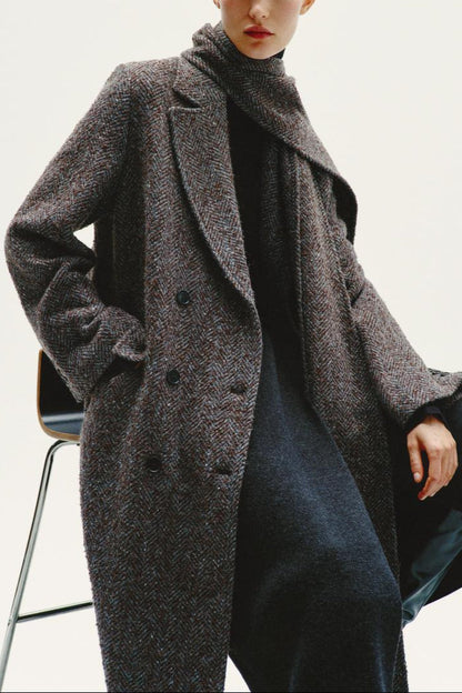 OVERSIZE SCARF COAT