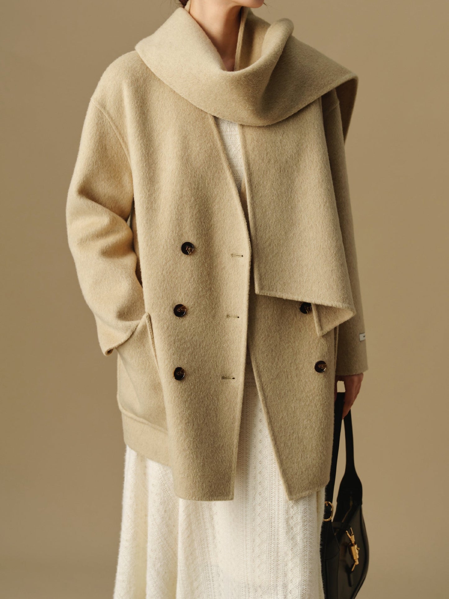 Manteau en laine Emery