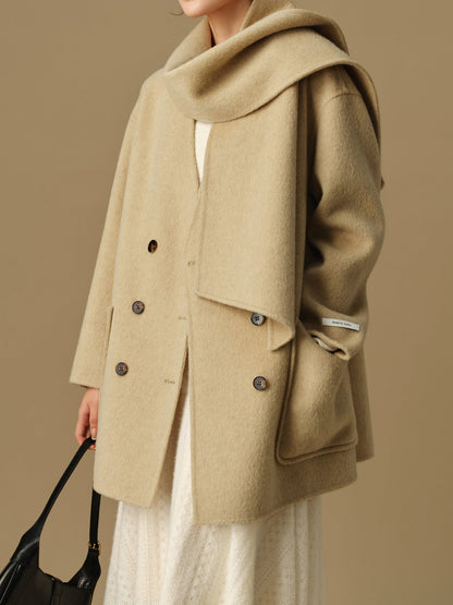 Manteau en laine Emery