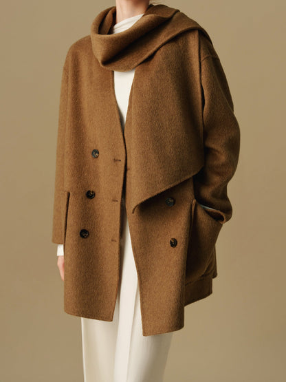 Manteau en laine Emery