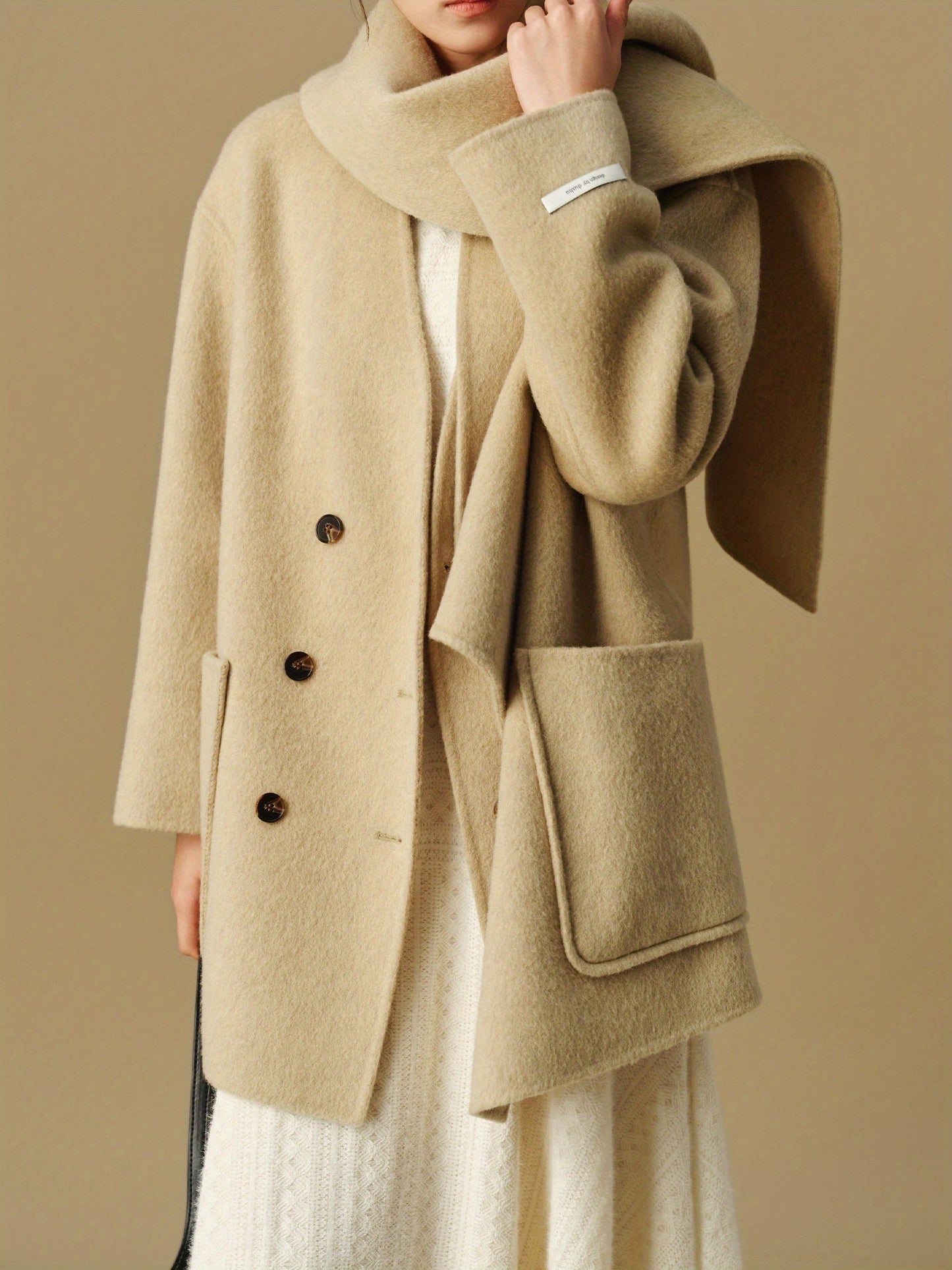 Manteau en laine Emery