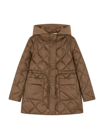 Regular Length Polyester Coat Evelyn