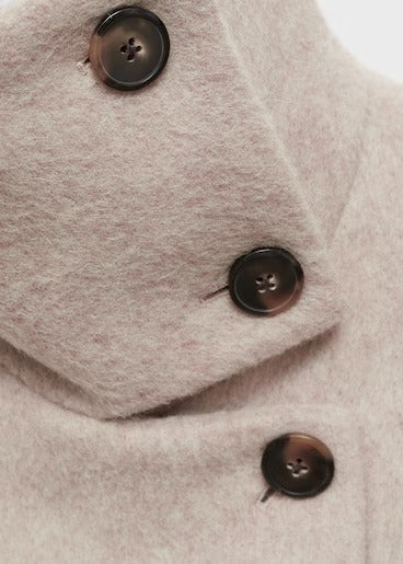 Turtleneck wool coat - Copenhagen