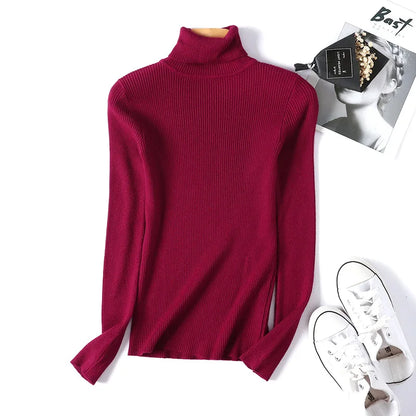 Knitted Turtleneck Sweater Annabelle