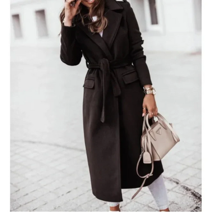 Manteau en laine de ville Eleanor