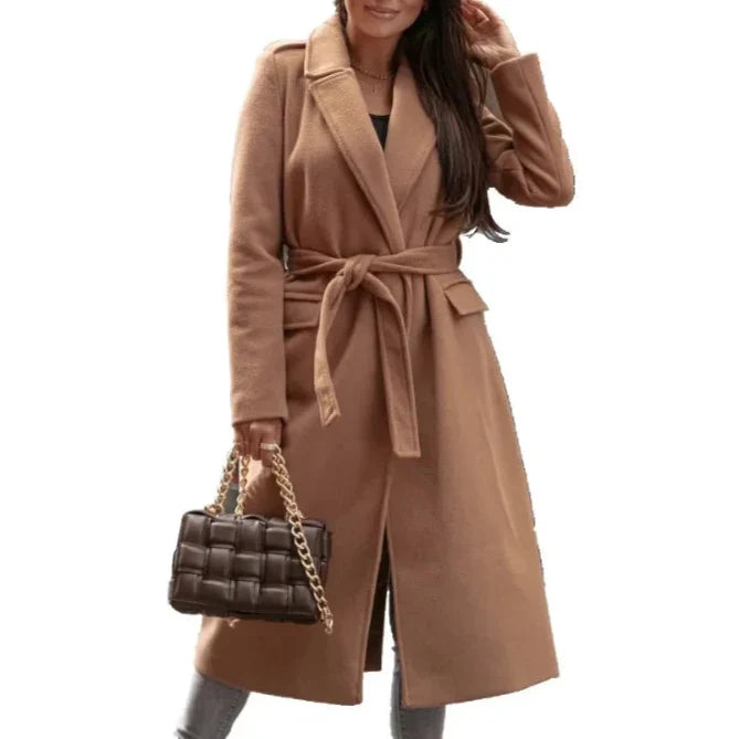 Manteau en laine de ville Eleanor