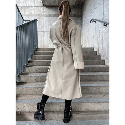 Long Belted Coat Chloe