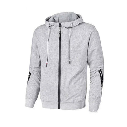 Sweat à capuche zippé pour hommes