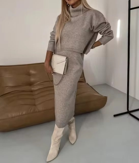 Robe 2 Pièces Hivernale & Élégante