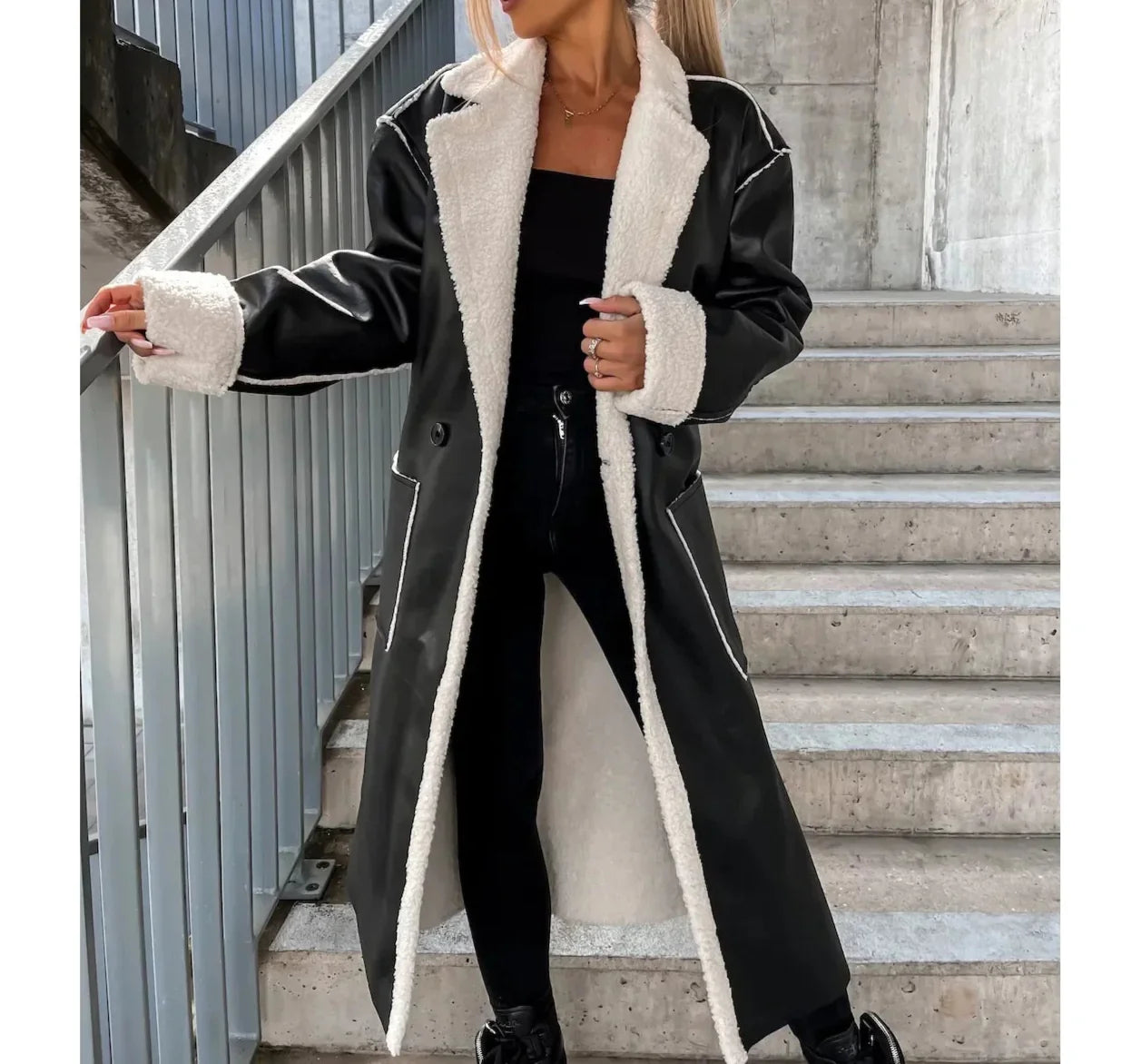 Long Belted Coat Chloe