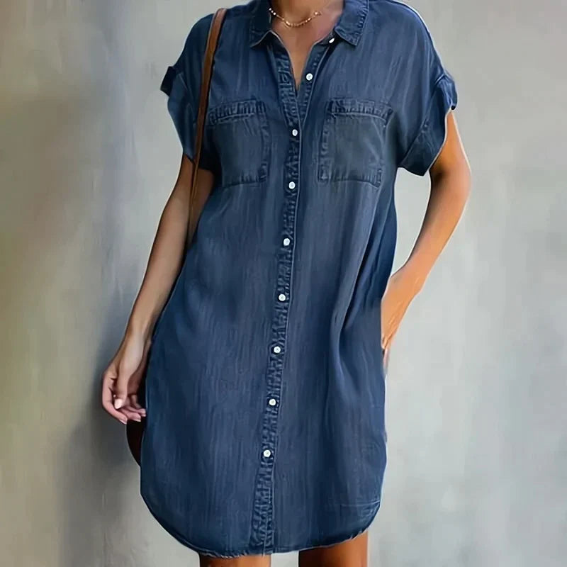 Robe Décontractée En Jean